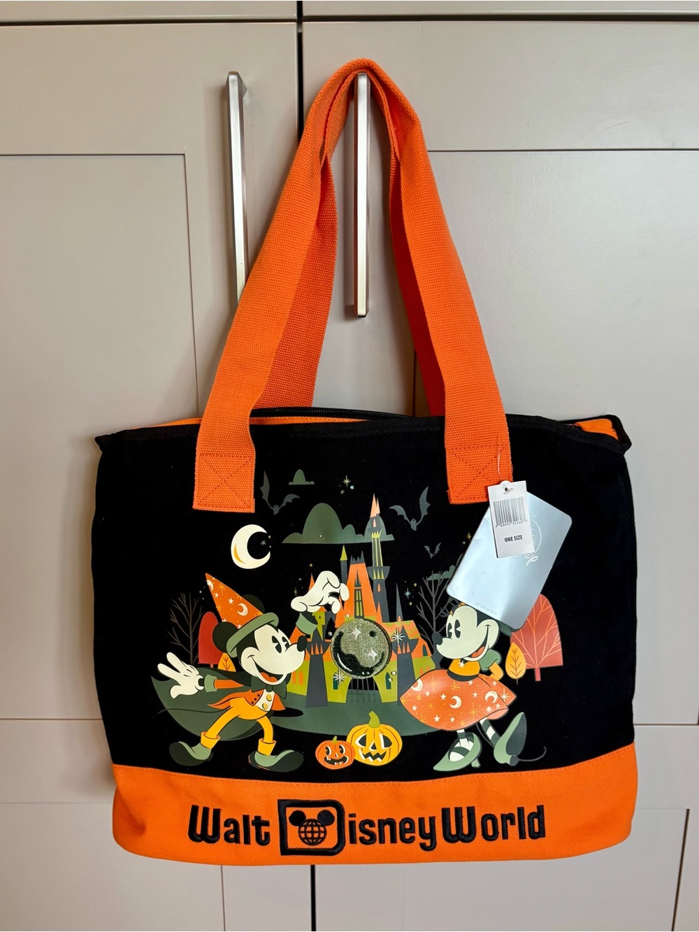 Disney Mickey and Friends Halloween Tote NEW